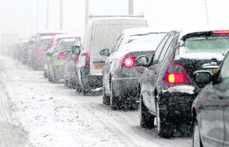 Snow causes massive disruption across the UK 